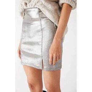 Free People Women's Holding Onto A Dream Coated Mini Skirt